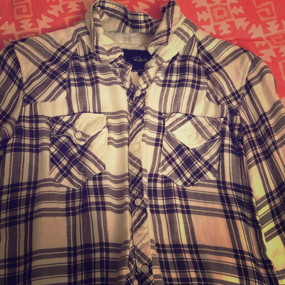 Rails Plaid Button Down